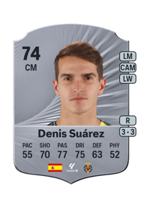 Denis Suárez Rare 74 OVR
