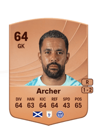 Jordan Archer Common 64 OVR