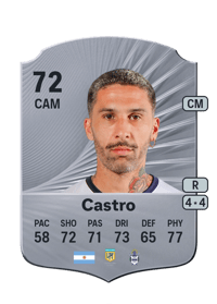 Lucas Castro Rare 72 OVR
