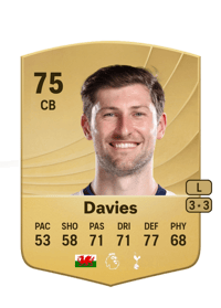 Ben Davies Common 75 OVR