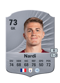 Paul Nardi Rare 73 OVR