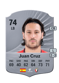 Juan Cruz Rare 74 OVR