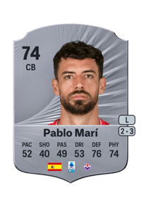 Pablo Marí Rare 74 OVR