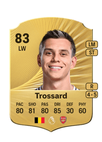 Leandro Trossard Rare 83 OVR