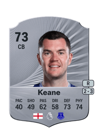 Michael Keane Rare 73 OVR