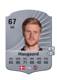 Jakob Haugaard Rare 67 OVR