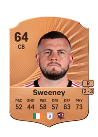 Pierce Sweeney Rare 64 OVR