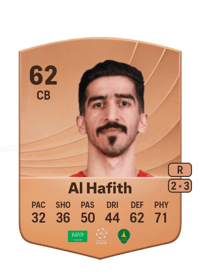 Abdullah Al Hafith Common 62 OVR