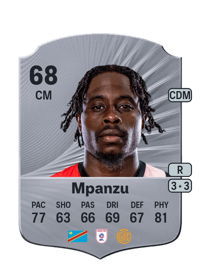 Pelly-Ruddock Mpanzu Rare 68 OVR