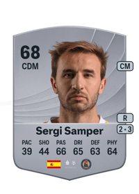 Sergi Samper Common 68 OVR