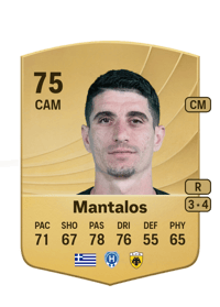 Petros Mantalos Common 75 OVR