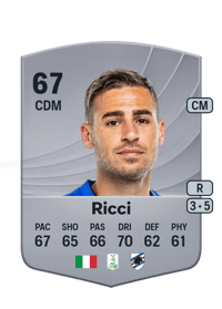 Matteo Ricci Common 67 OVR