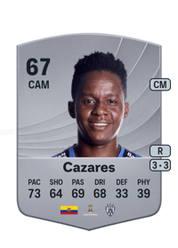 Juan Cazares Common 67 OVR