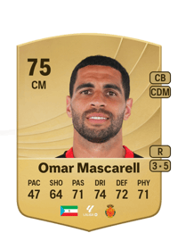 Omar Mascarell Common 75 OVR