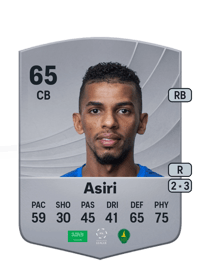 Ahmed Asiri Common 65 OVR
