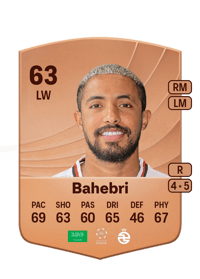 Hattan Bahebri Common 63 OVR
