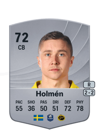 Sebastian Holmén Common 72 OVR