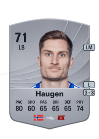 Kristoffer Haugen Common 71 OVR