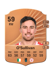 John O'Sullivan Rare 59 OVR