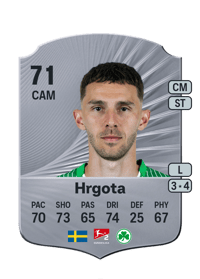 Branimir Hrgota Rare 71 OVR