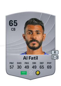 Mohammed Al Fatil Common 65 OVR