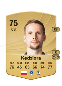 Tomasz Kędziora Common 75 OVR