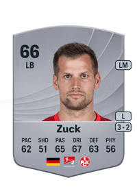 Hendrick Zuck Common 66 OVR