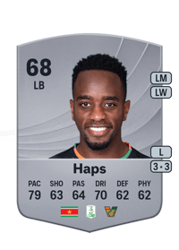 Ridgeciano Haps Common 68 OVR