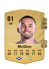 John McGinn Common 81 OVR