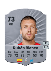 Rubén Blanco Rare 73 OVR
