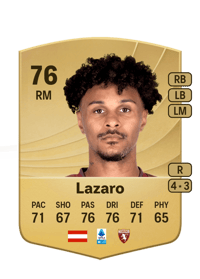 Valentino Lazaro Common 76 OVR