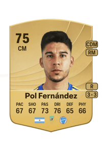 Pol Fernández Common 75 OVR