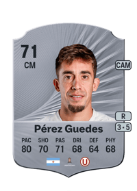 Martín Pérez Guedes Rare 71 OVR