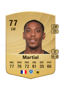 Anthony Martial Common 77 OVR