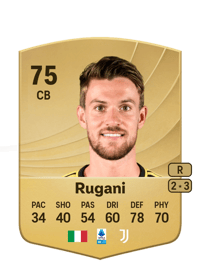 Daniele Rugani Common 75 OVR