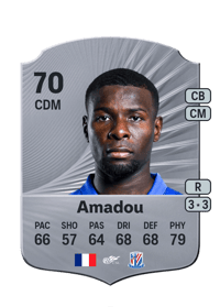 Ibrahim Amadou Rare 70 OVR