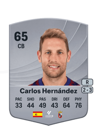 Carlos Hernández Common 65 OVR