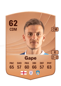 Dominic Gape Common 62 OVR