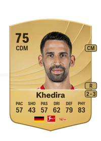Rani Khedira Common 75 OVR