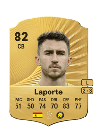 Aymeric Laporte Rare 82 OVR