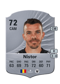 Dan Nistor Rare 72 OVR