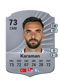 Kenan Karaman Rare 73 OVR