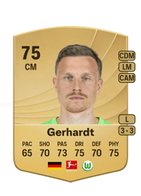 Yannick Gerhardt Common 75 OVR