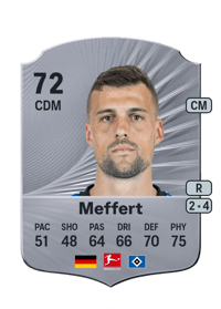 Jonas Meffert Rare 72 OVR