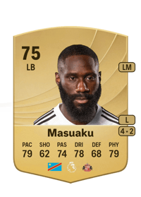 Arthur Masuaku Common 75 OVR