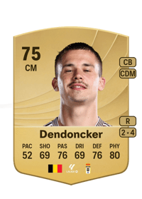 Leander Dendoncker Common 75 OVR