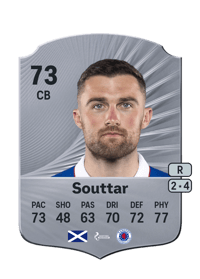 John Souttar Rare 73 OVR