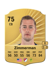 Walker Zimmerman Rare 75 OVR