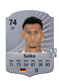 Davie Selke Rare 74 OVR