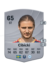 Paweł Cibicki Common 65 OVR